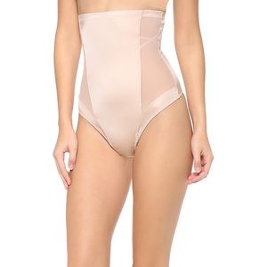NWT Spanx Nude High Waisted Thong